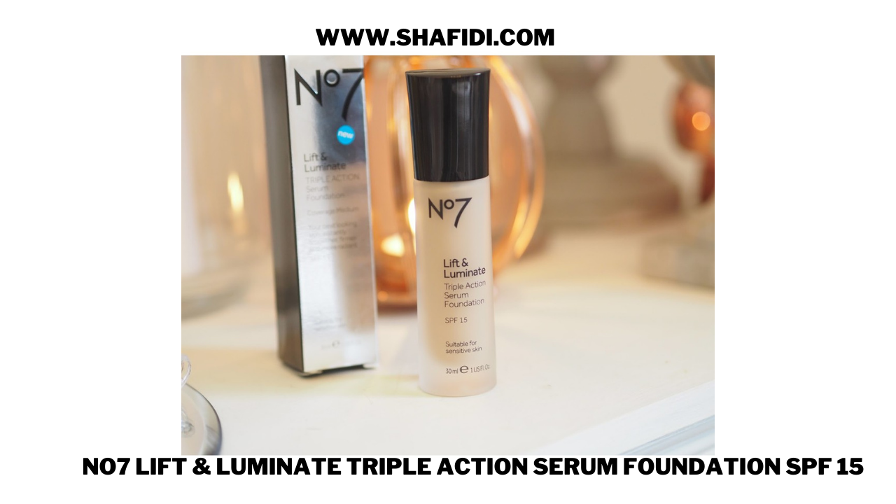 G) NO7 LIFT & LUMINATE TRIPLE ACTION SERUM FOUNDATION SPF 15